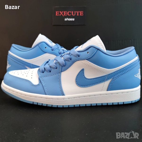 Nike Air Jordan 1 Low UNC Нови Обувки Маратонки Размер 40 Сини Shoes Sneakers Blue Sky, снимка 1
