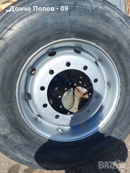 Продавам предна метална джанта 22.5х11.75 за камион , снимка 1