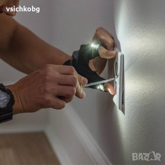 Работеща светеща ръкавица Подходяща за златари, майстори, електричари и др, снимка 1