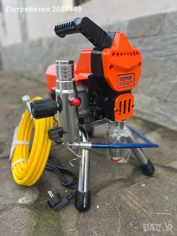 Машина за безвъздушно боядисване VEVOR 2200W 2.0L/min, снимка 1