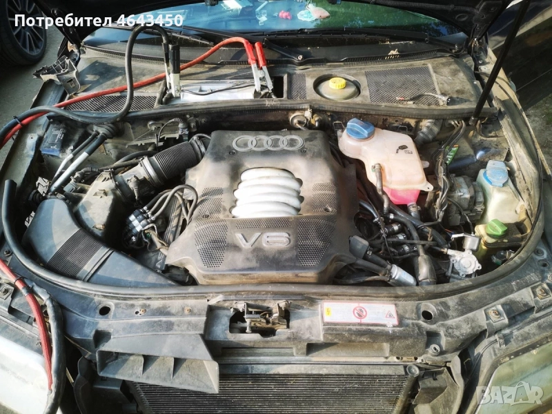 Кора над двигател 2.4, 2.8 V6 за Audi A6 C5, Audi A4 B5, Audi A8 D2, снимка 1