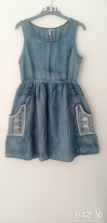 Къса дънкова рокля - Lee Cooper, снимка 1