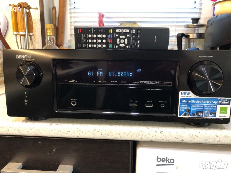 Denon AVR-X1000, снимка 1
