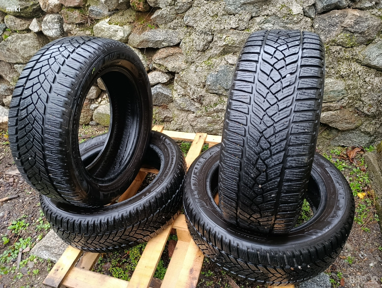 Зимни гуми 205/55/16 Fulda Kristal DOT2618 (6,5мм) протектор, снимка 1