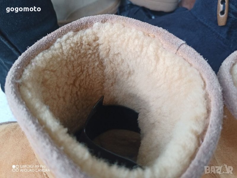UGG® boots аналог на UGG®, N- 38 - 39, топли унисекс боти,апрески - естествен велур,естествена вълна, снимка 1