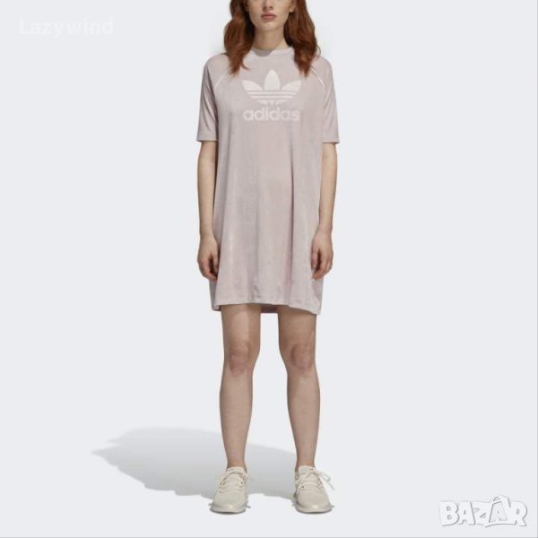 Кадифена рокля Adidas Originals, снимка 1