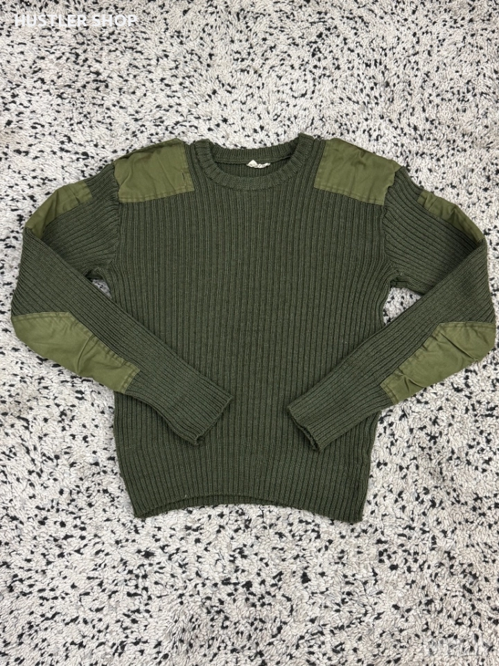 Мъжки военен пуловер. Размер L, снимка 1