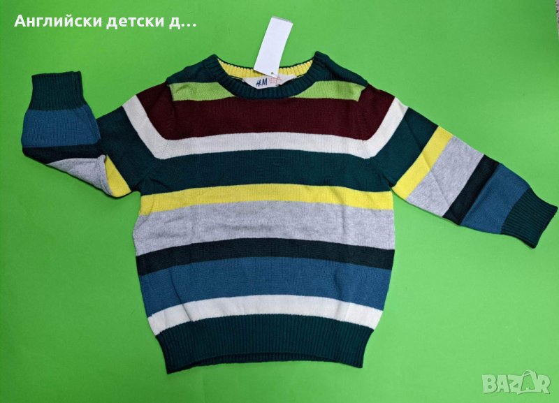Английски детски пуловер-H&M , снимка 1