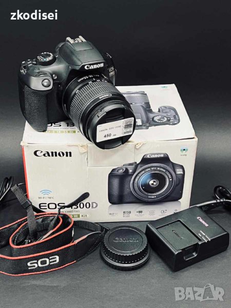 Фотоапарат Canon EOS 1300D, снимка 1