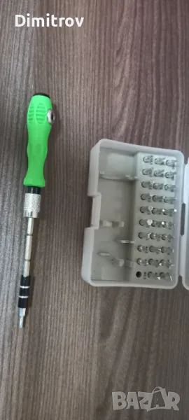 Отвертка с мини магнитни битове 32 в 1, снимка 1