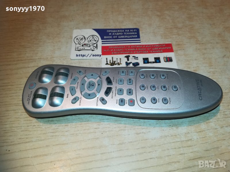 creative rm-1800 remote control-внос швеция 1910201417, снимка 1
