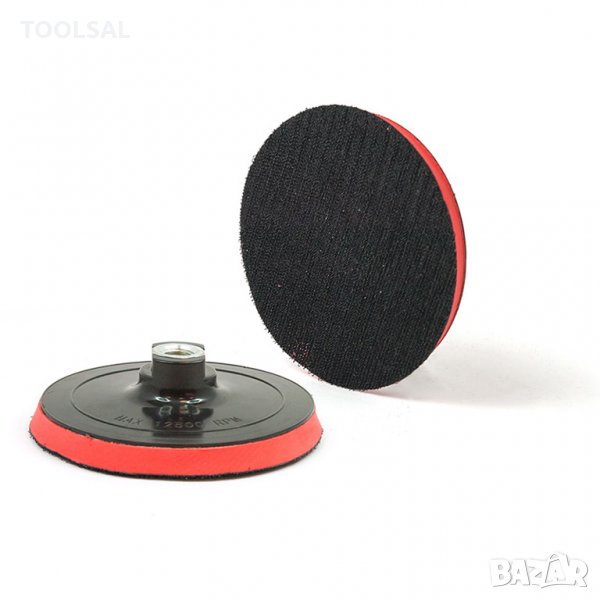 Подложна шайба Fervi за ъглошлайф с велкро ф 125 мм, PME125/18M14, снимка 1