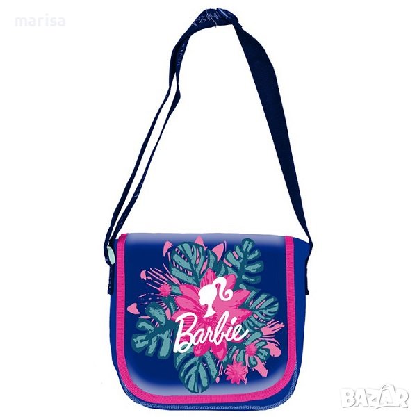 Дамска чанта Barbie на цветя с капак, BAP-312 Код: 5903162076485, снимка 1