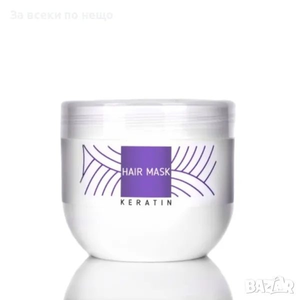 Дълбоко възстановяваща маска с кератин Papino Cosmetics Keratin Ultra Repair Mask 500ml, снимка 1