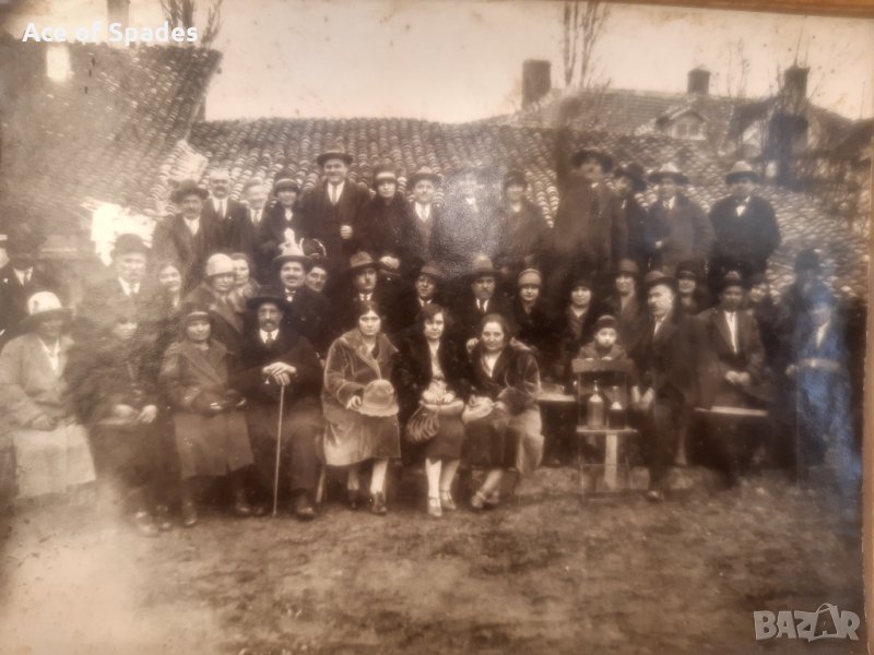 Стара Снимка на картон 30/ 35 см. (6), снимка 1