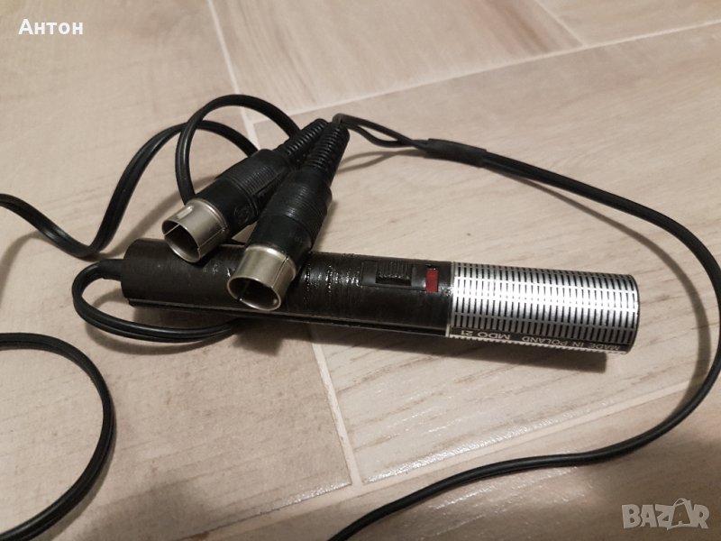 Ретро микрофон Unitra Tonsil MDO 21 , снимка 1