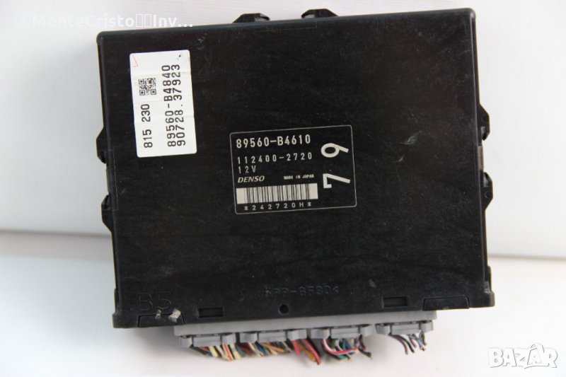 Моторен компютър ECU Daihatsu Terios / 89560-B4610 / 112400-2720 / 89560B4610 / 1124002720, снимка 1