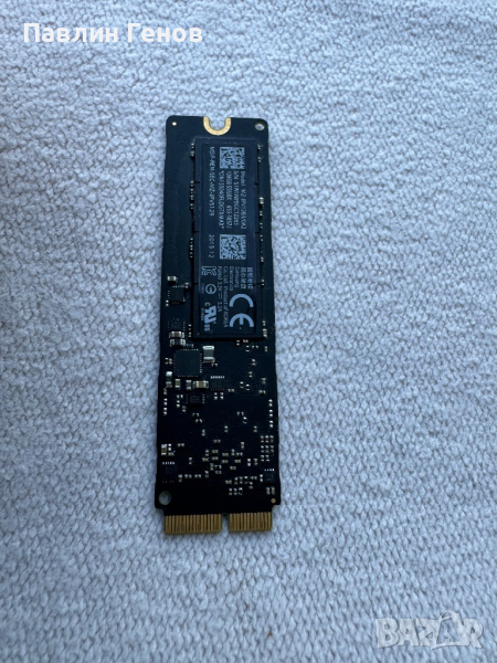 SSD за MacBook Apple Samsung 128GB 655-1857J MZ-JPV128R/0A2 SSD Solid State Drive A1465 A1466, снимка 1