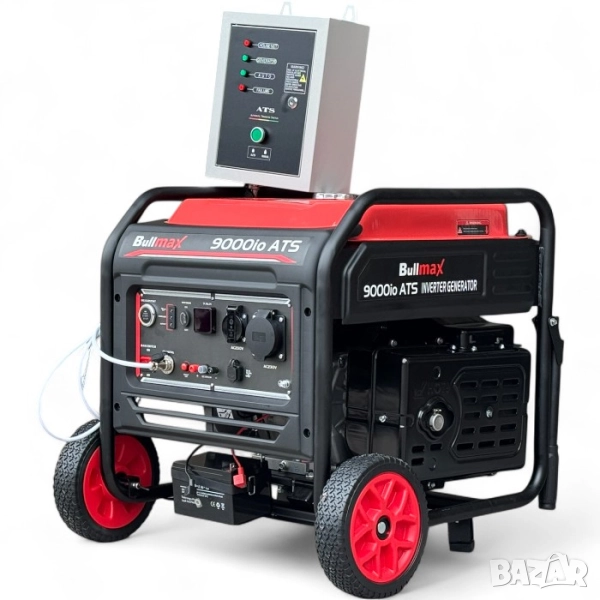 8.5kW Инверторен генератор за ток ATS табло ел. старт, дисплей, снимка 1