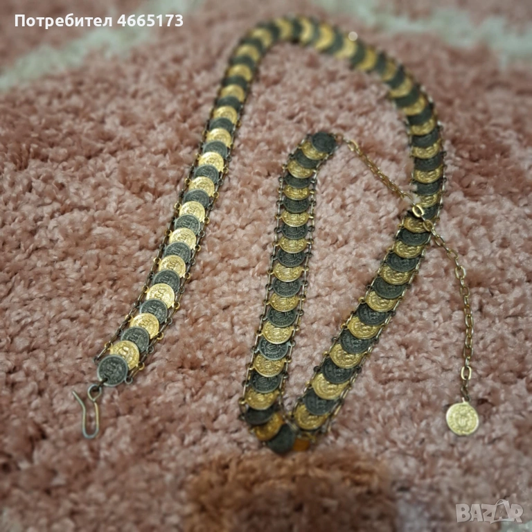 Дамски Колан с парички, снимка 1