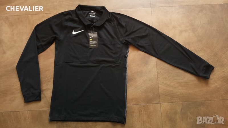 NIKE REFEREE LS JERSEY BLACK DRY DRI-FIT размер S нова блуза 14-47, снимка 1