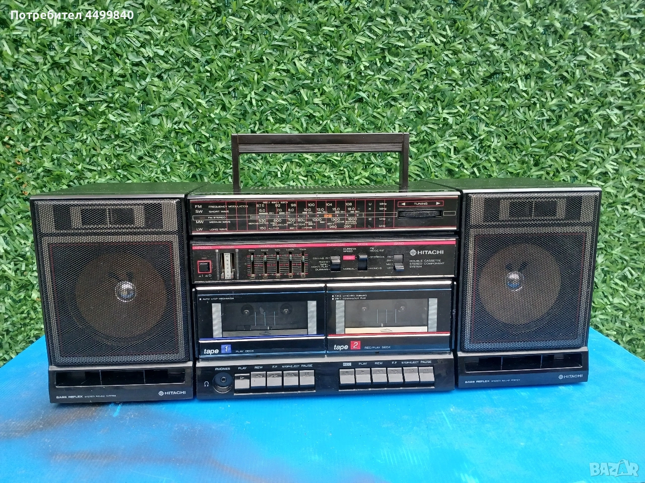 ПРОДАВАМ МНОГО ЗАПАЗЕН КАСЕТОФОН ВЪНШНО , снимка 1