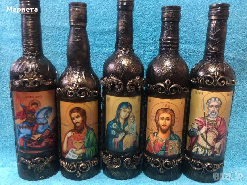 Декорирана бутилка, снимка 1