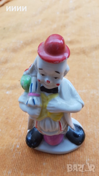 Порцеланова статуетка фигурка клоун, снимка 1