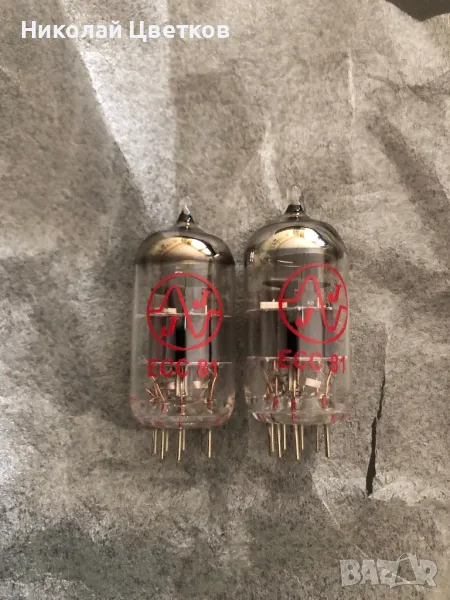 JJ electronics- чифт нови ECC81 / 12AT7, снимка 1