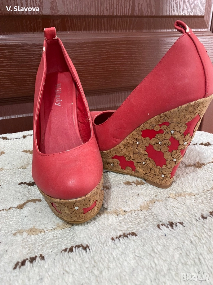 Обувки на платформа , снимка 1