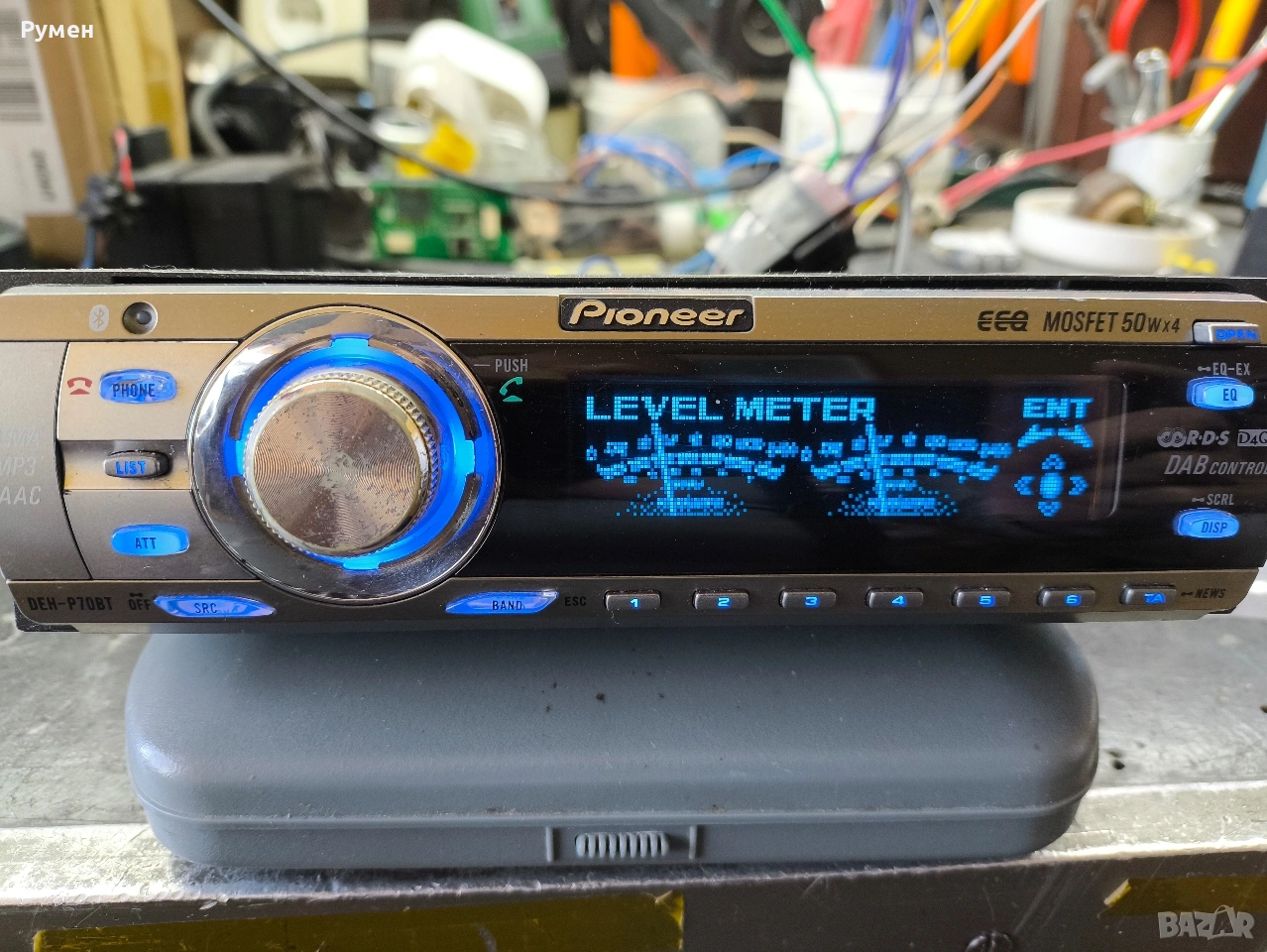 Висок клас авто радио Pioneer DEH-P70BT, снимка 1