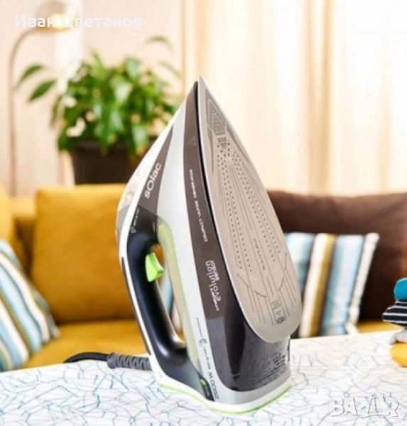 Ютия Solac Intelligent Evolution Sensor – 2800W, Illyum плоча, 190 g/min парен удар, Eco/Turbo, снимка 1