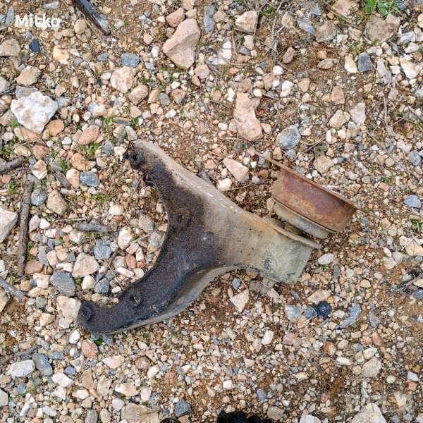 Лапа - Конзола + Тампон Скорости За Фиат Типо 1.4 1990г / Fiat Tipо 1.4 1990y, снимка 1