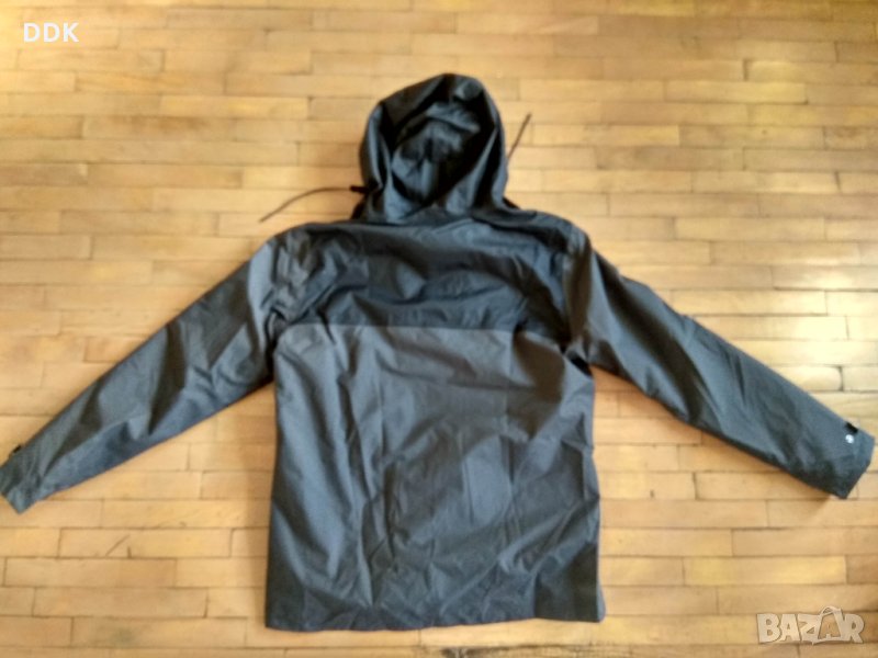 МЪЖКО ЯКЕ ЗА ПРЕХОД FORCLAZ 200 RAIN 3 В 1, ЧЕРНО QUECHUA-Чисто ново!, снимка 1