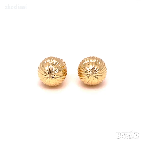 Златни обеци 1,83гр. 14кр. проба:585 модел:32116-1, снимка 1