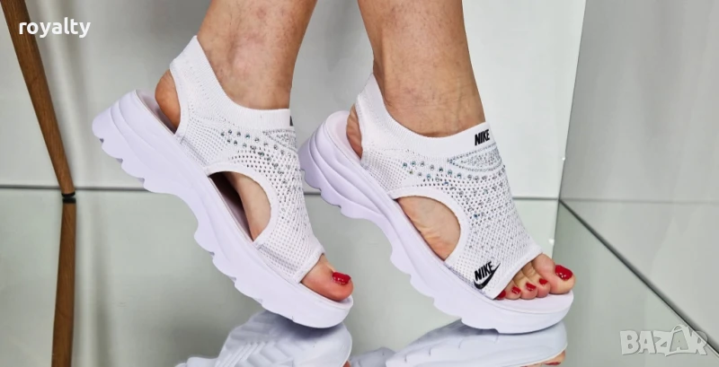 Nike бели дамски сандали , снимка 1