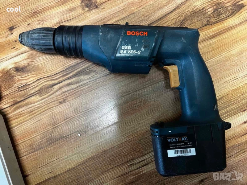 Акумулаторен винтоверт BOSCH GSB 9.6 VES-2 (Made in Switzerland), снимка 1