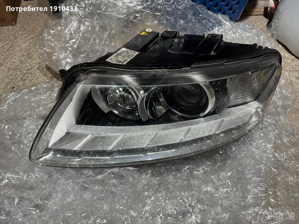 Ляв Фар за Ауди А6 Ц6 фейслифт, снимка 1