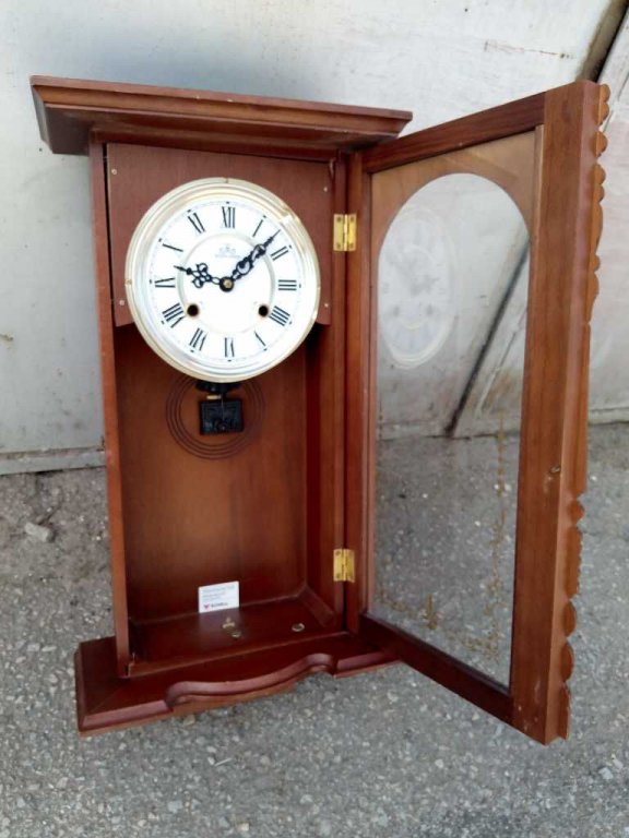 оригинален стенен часовник Meister Anker първата половина на ХХв Original  wall clock Antique German в Антикварни и старинни предмети в гр. Русе -  ID29550335 — Bazar.bg