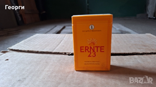 Празна цигарена кутия ERNTE 23, снимка 4 - Колекции - 52384148