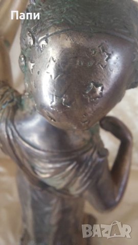 Бронзова статуя от 19-ти век, снимка 11 - Антикварни и старинни предмети - 39158608