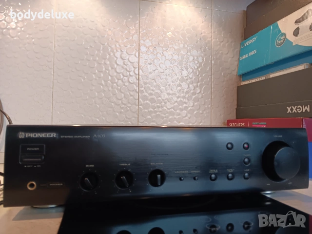Pioneer A-103 усилвател, снимка 4 - Ресийвъри, усилватели, смесителни пултове - 51003005