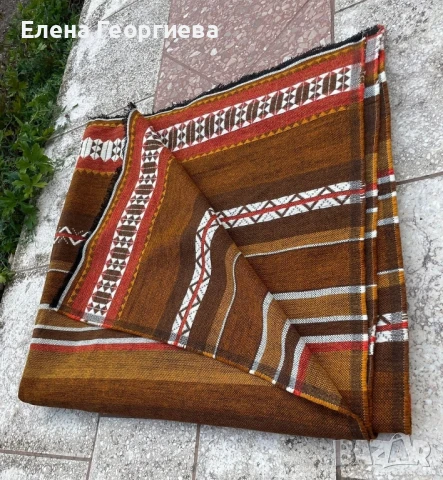 тъкана черга размер 130/500 см. , снимка 6 - Килими - 51246516