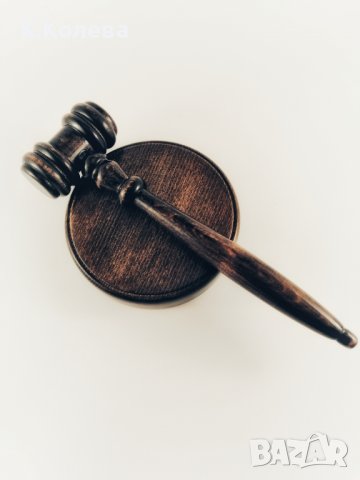 Съдийско чукче с наковалня, снимка 3 - Ръчно изработени сувенири - 33139277