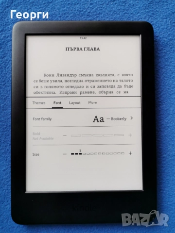 Kindle 10 Generation с подсветка, снимка 5 - Електронни четци - 52470604