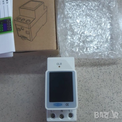 Контролен електромер TOMZN 4 в 1 за DIN рейка | 100A, снимка 7 - Друга електроника - 39871159