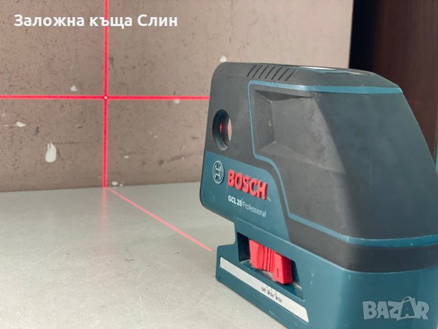 Лазарен нивел BOSCH GCL 25 PROFESSIONAL, снимка 3 - Други инструменти - 38225343