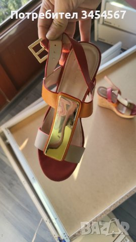 Дамски платформи 48 номер , снимка 2 - Сандали - 42282692