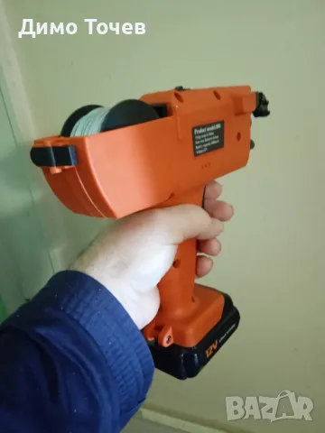 Машина-пистолет за връзване на арматура с 3 макари тел , снимка 7 - Други инструменти - 48231561