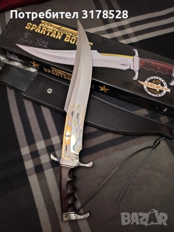 Огромен нож Spartan Bowie , снимка 6 - Ножове - 53180390